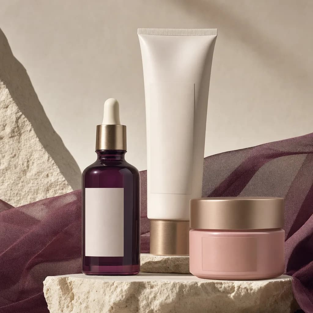 Fictional skincare collection