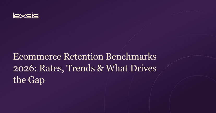 Ecommerce Retention Benchmarks 2026: Rates, Trends & What Drives the Gap