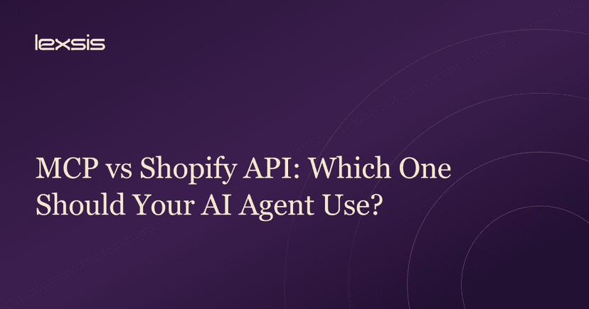 MCP vs Shopify API: Which One Should Your AI Agent Use?