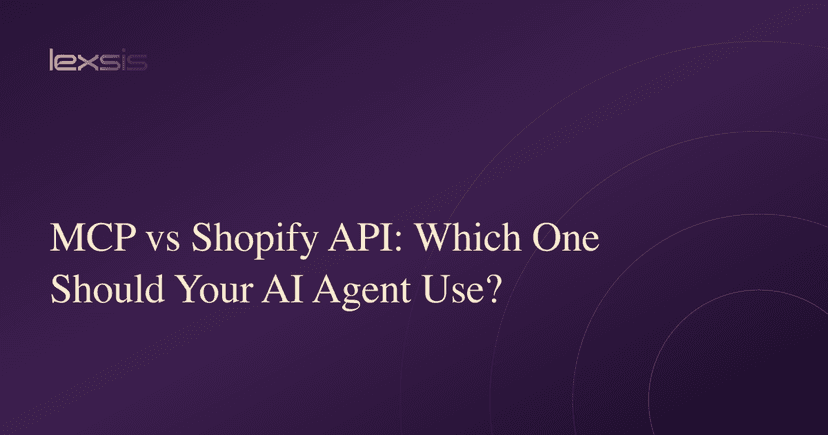 MCP vs Shopify API: Which One Should Your AI Agent Use?