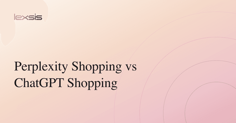 Perplexity Shopping vs ChatGPT Shopping: Where Should Brands Invest?