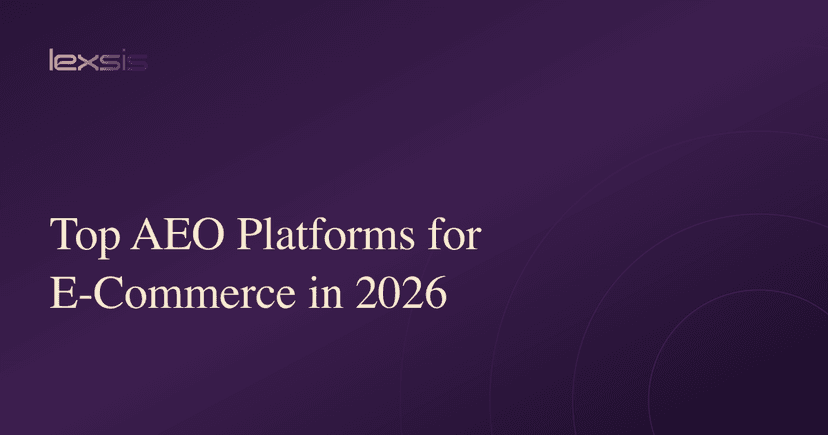 Top AEO Platforms for E-Commerce in 2026