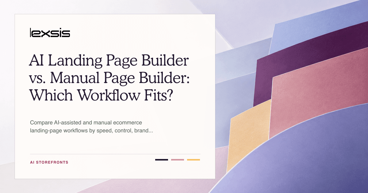 AI Landing Page Builder vs. Manual Page Builder: Which Workflow Fits?