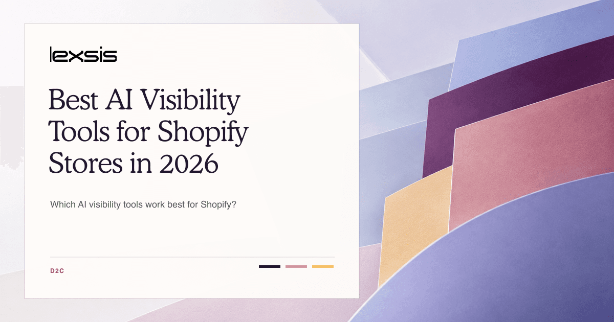 Best AI Visibility Tools for Shopify Stores in 2026