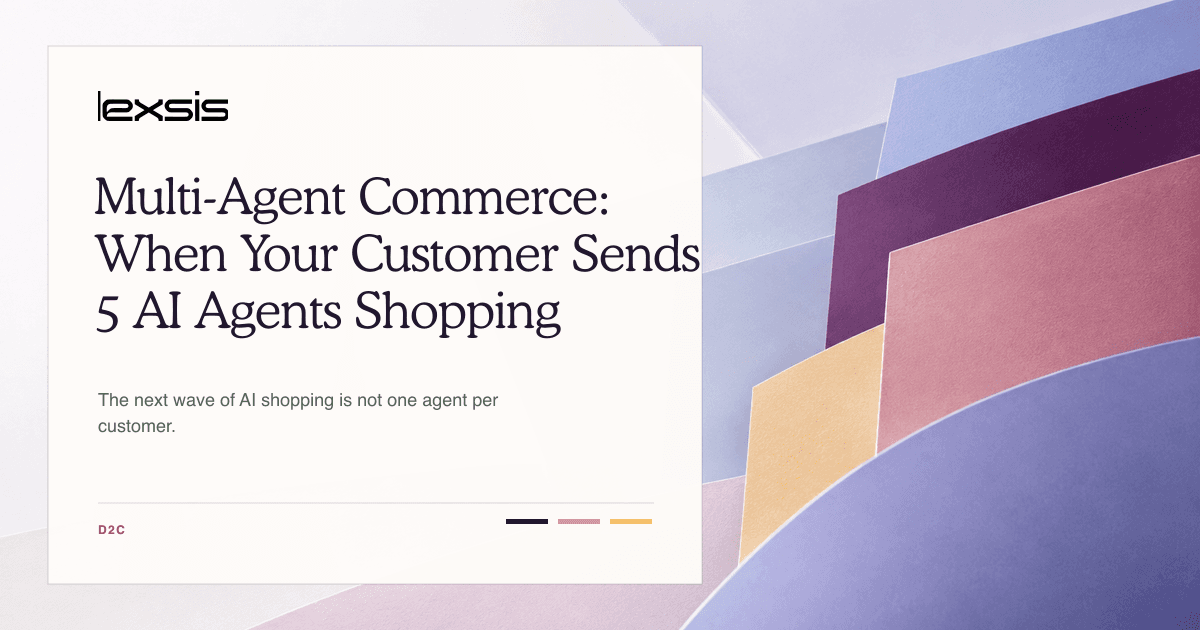 Multi-Agent Commerce: When Your Customer Sends 5 AI Agents Shopping