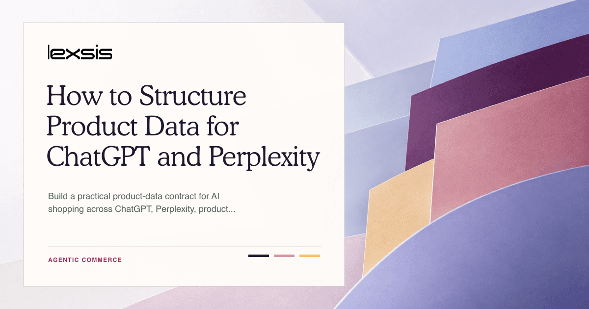 How to Structure Product Data for ChatGPT and Perplexity