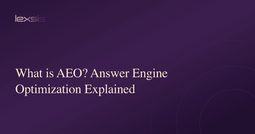 What is AEO? Answer Engine Optimization Explained for E-Commerce