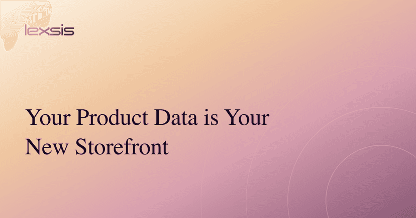 Your Product Data is Your New Storefront: Structured Data for AI Agents